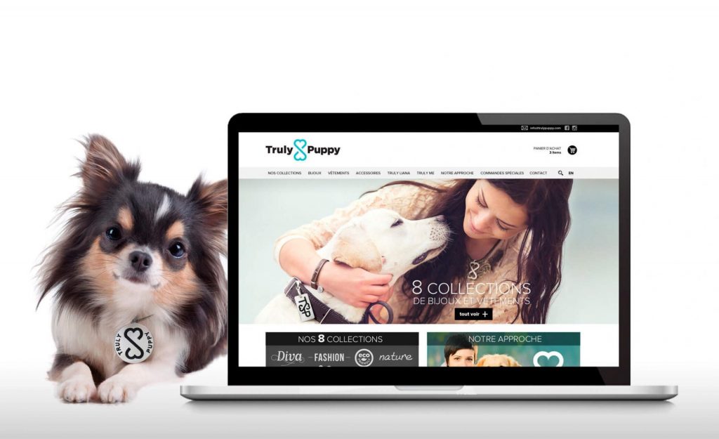 Effet Boomerang. Notre client : Truly Puppy